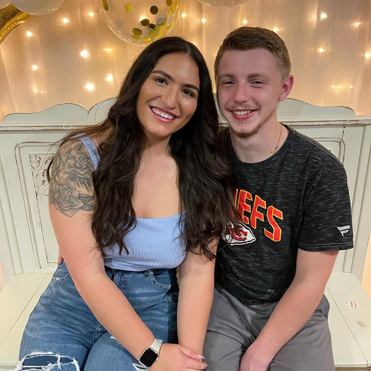 Payton brought Jerod to Waynesville for KZs birthday