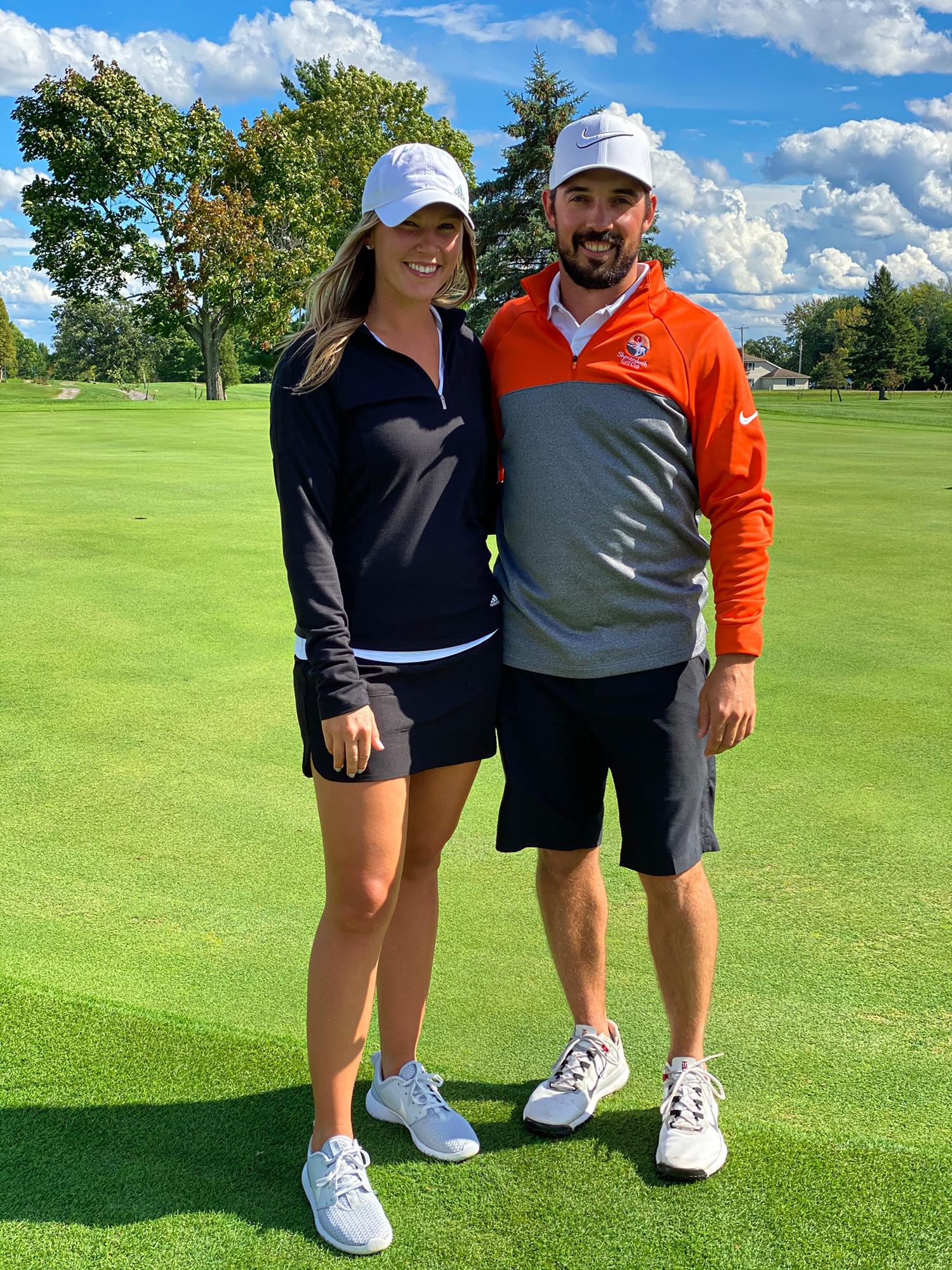 Emma's first golf tournament.