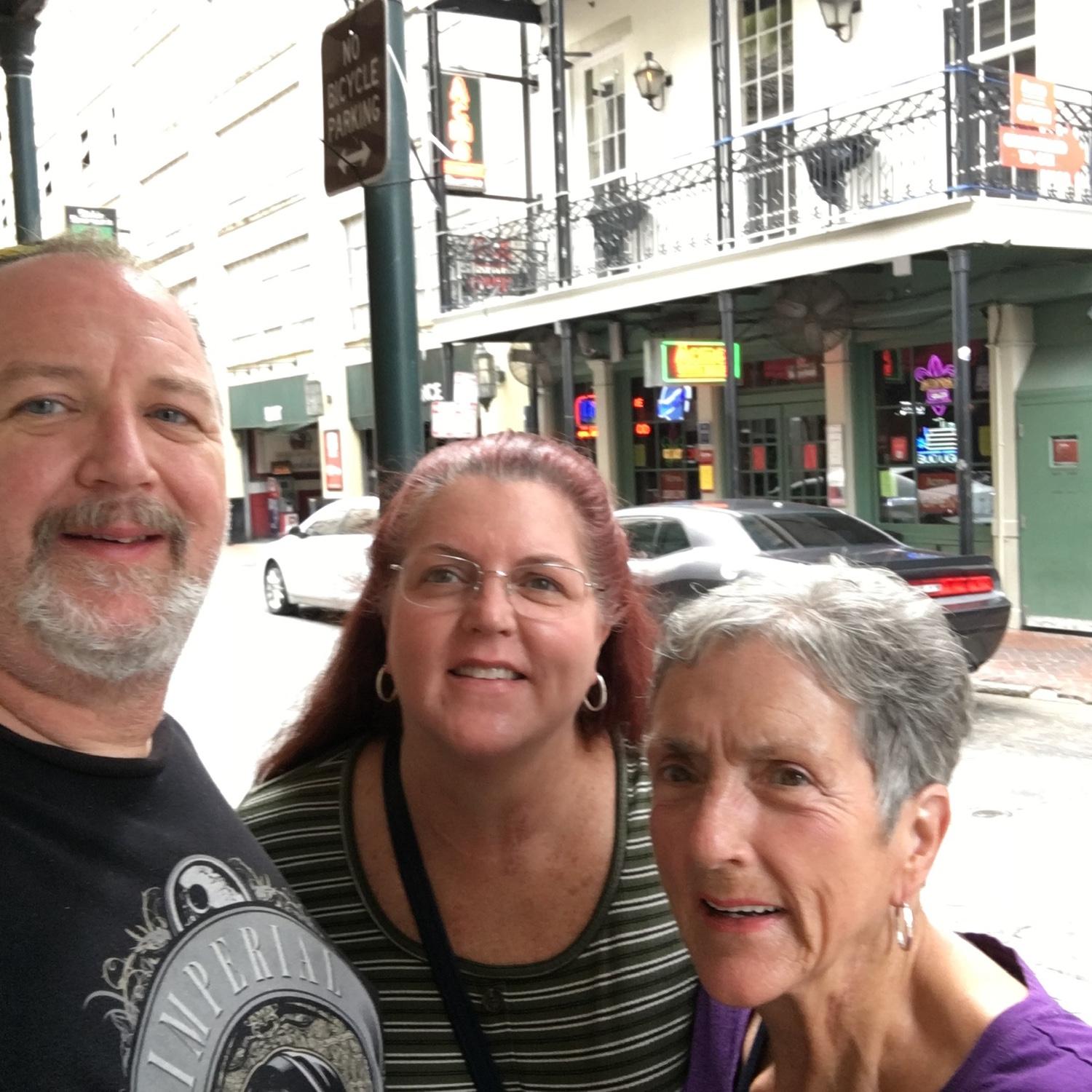 New Orleans with Mom, our last trip together.