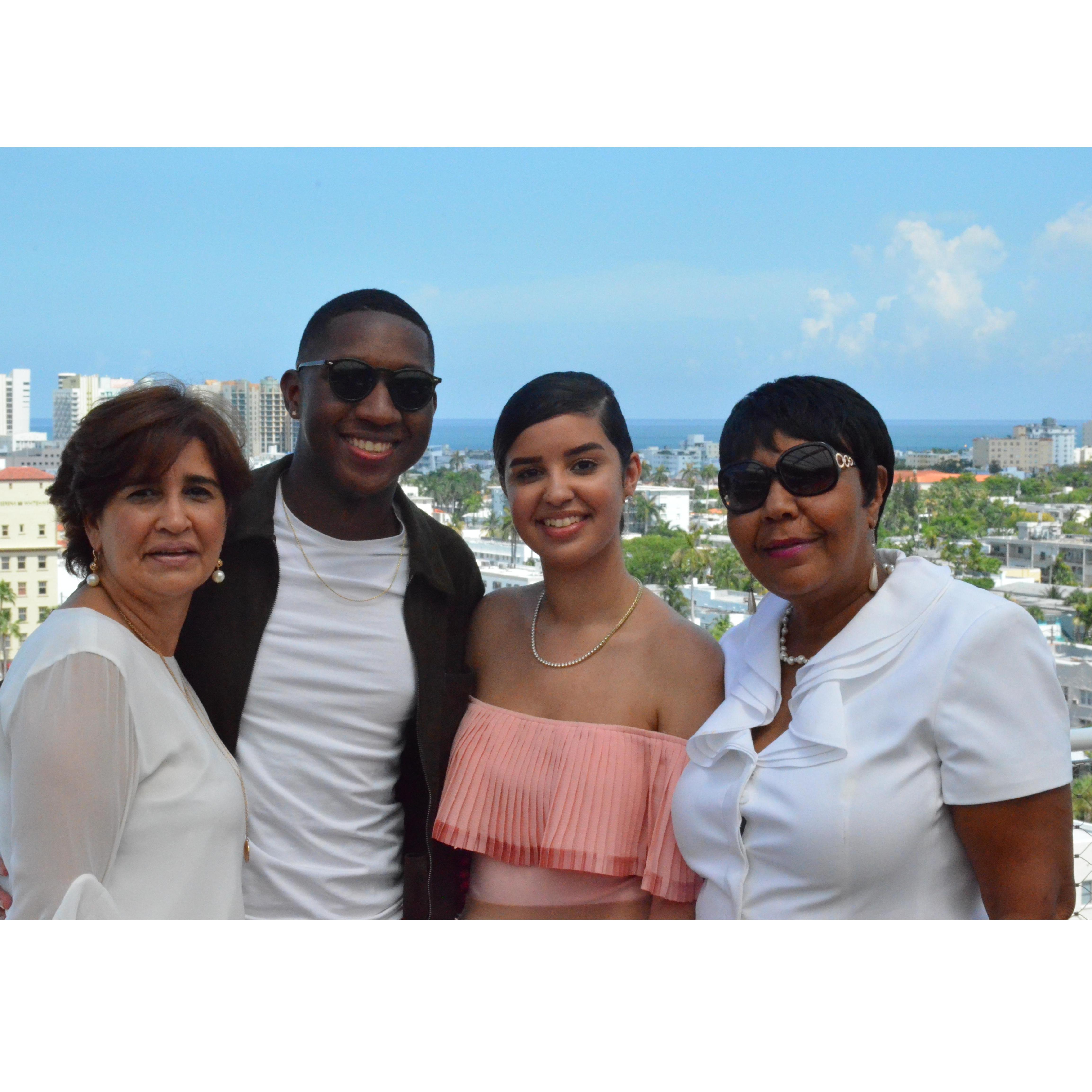 Two beautiful women gave birth to two beautiful children!