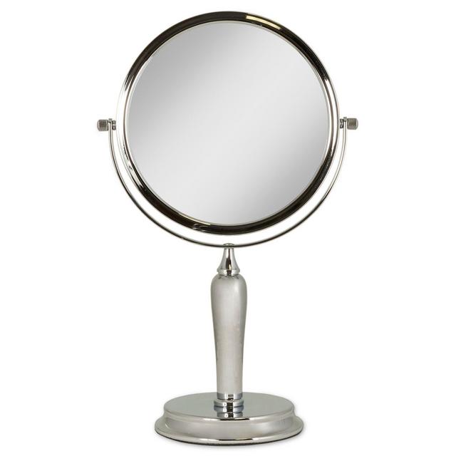 Anaheim 1x/5x 2-Sided Vanity Swivel Mirror in Chrome