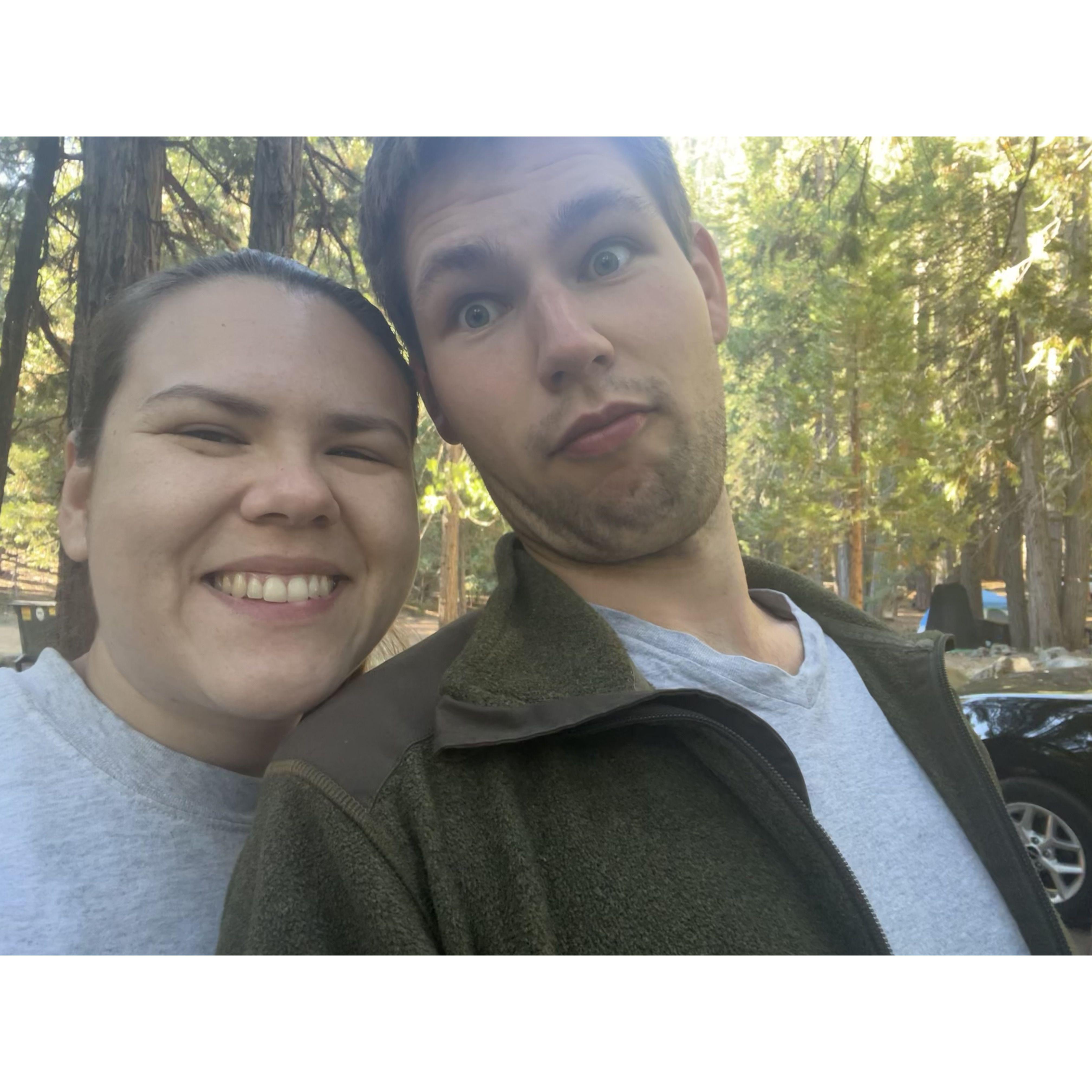 Camping at Lake Tahoe Aug 2024