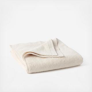 Temescal Organic Ribbed Bath Towel, Set of 2