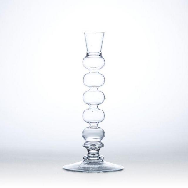 Astier de Villatte Glass Colbert Candlestick