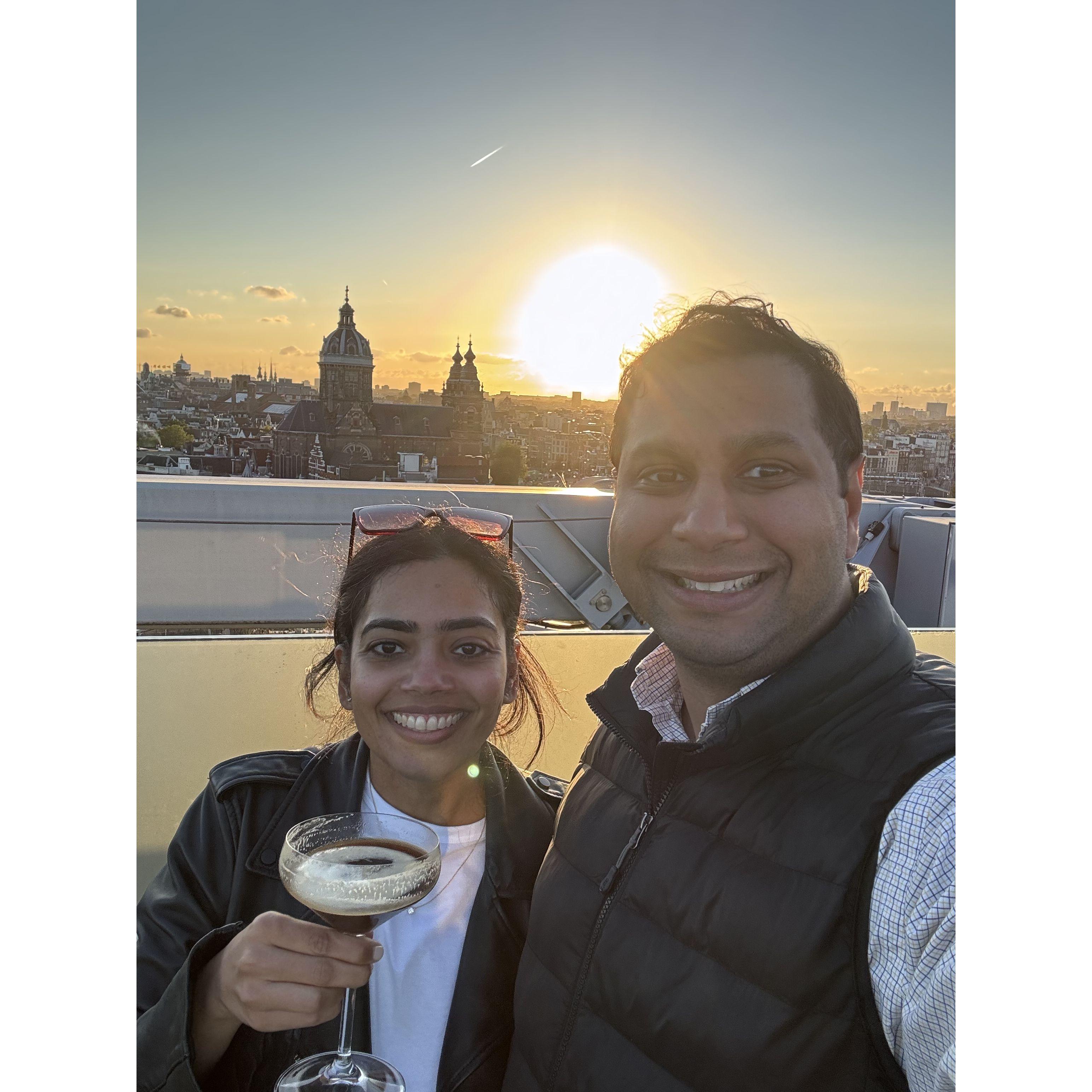 Making memories in Amsterdam
