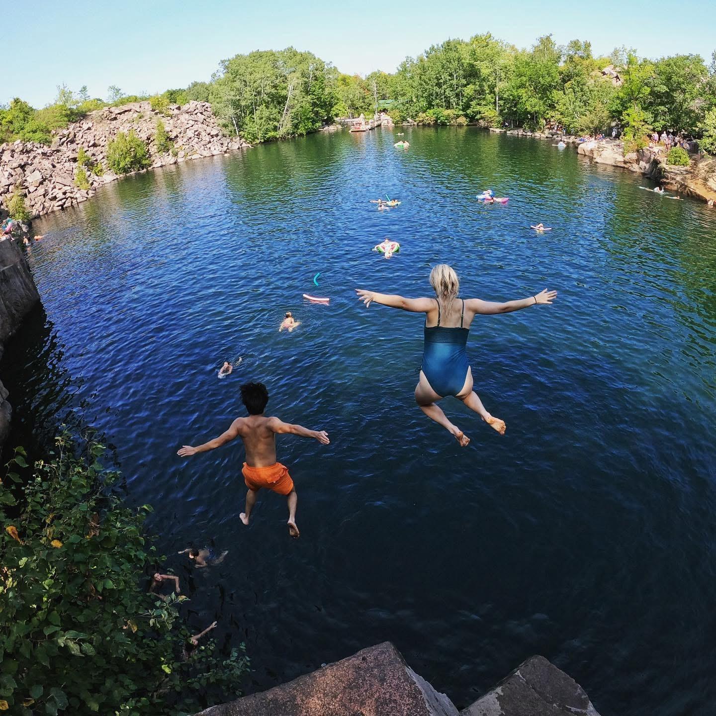 Cliff Jumping