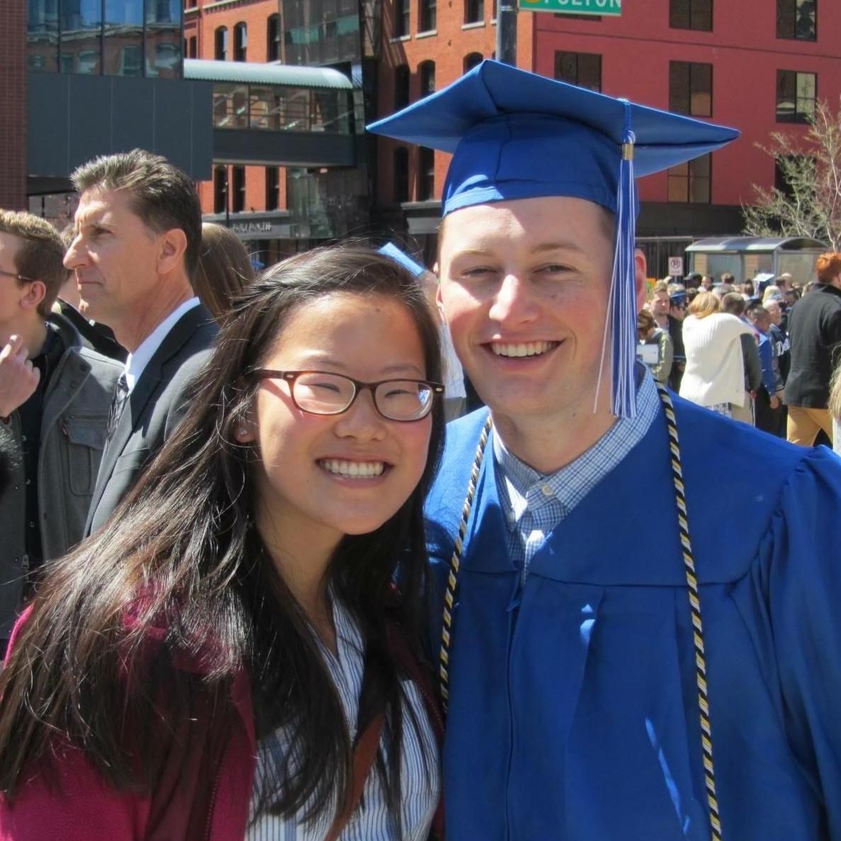 Josh's graduation from Grand Valley!  Statistics!