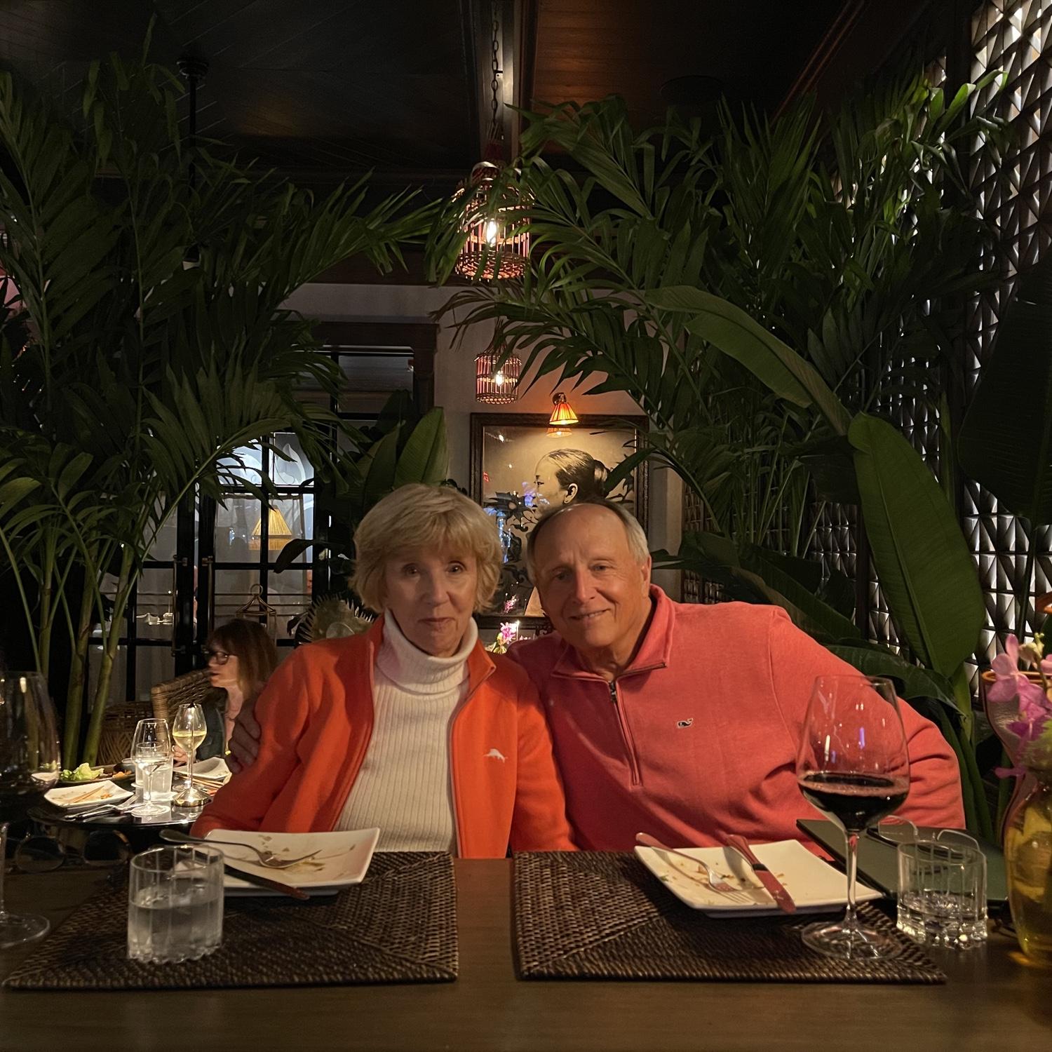 Dinner at Le Colonial on 5th Avenue, Naples