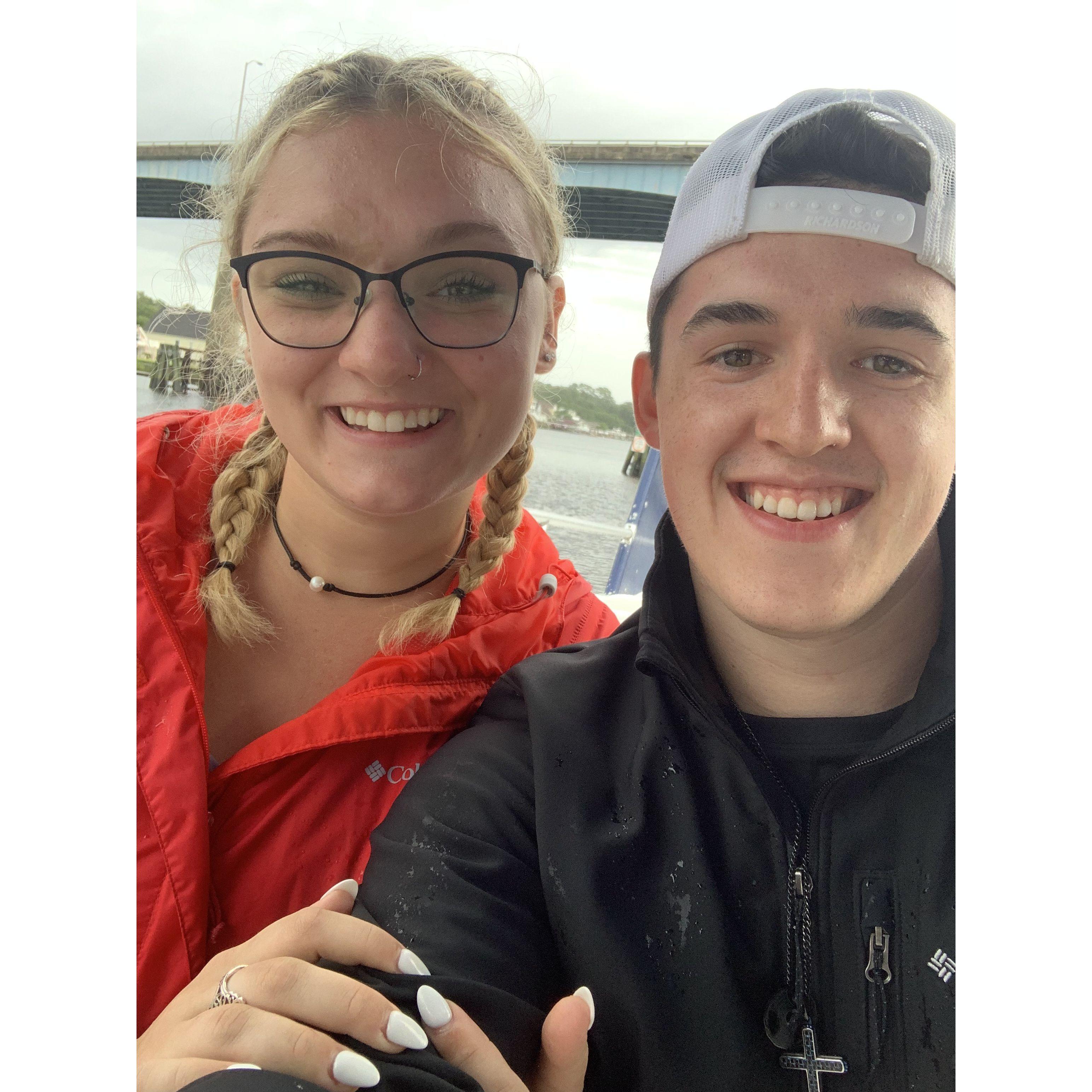 Dolphin tour! (we did not see any dolphins)