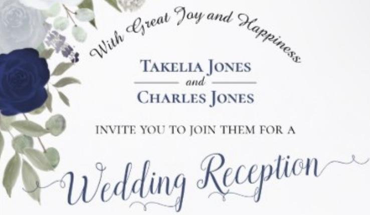The Wedding Website of Takelia Jones and Charles Jones