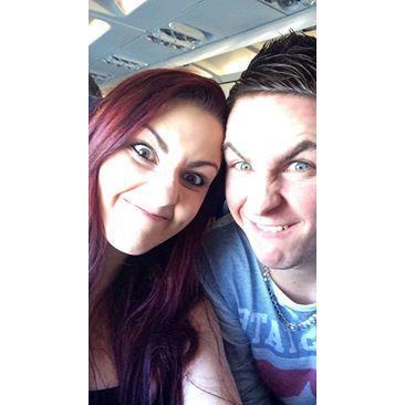 On a flight to Amsterdam!