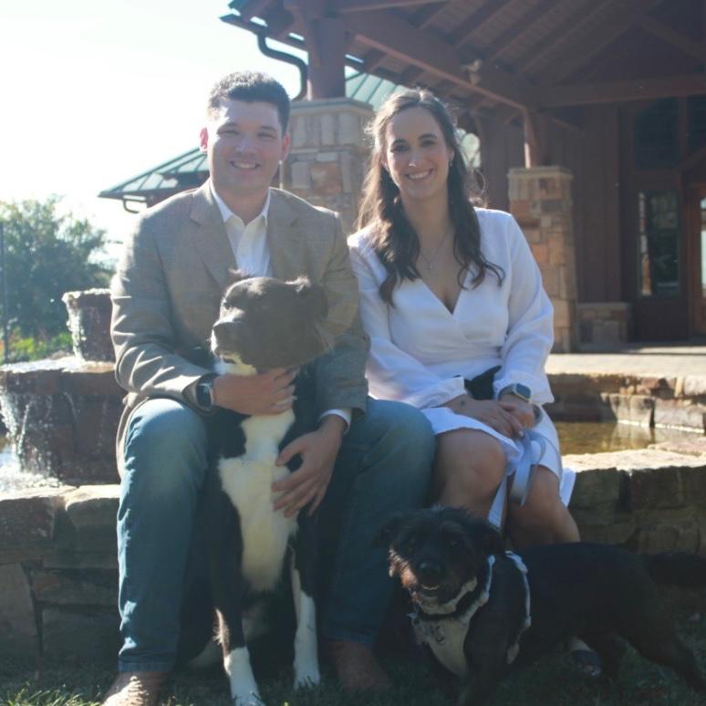 Family photo with the pups!