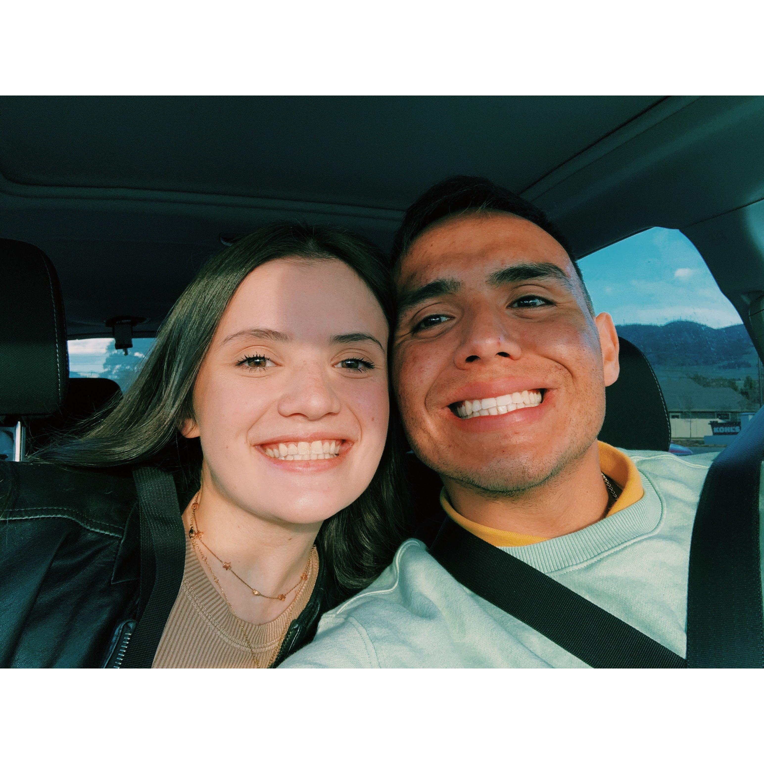 First Date/started dating in April of 2022!