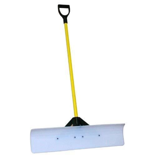 J&M JM Enterprises TV206972 Snowplow Snow Pusher, 36", White