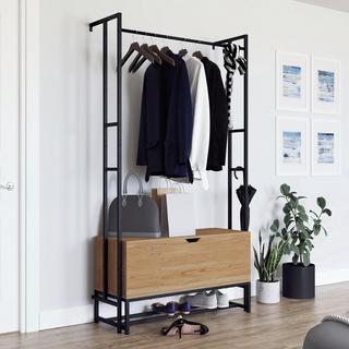 New Hyde Wall-Mounted Entryway Storage Organizer