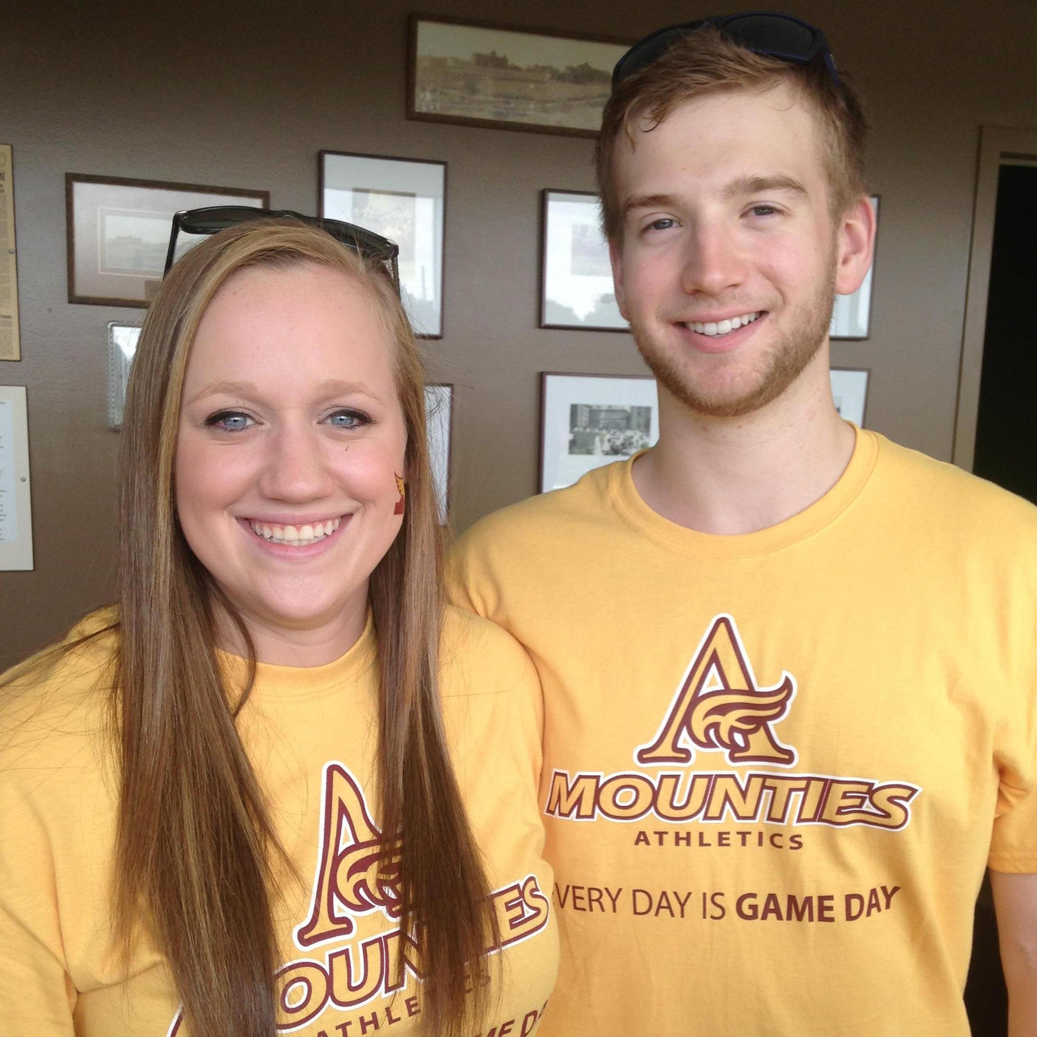 Cheering on our favourite team, homecoming 2013