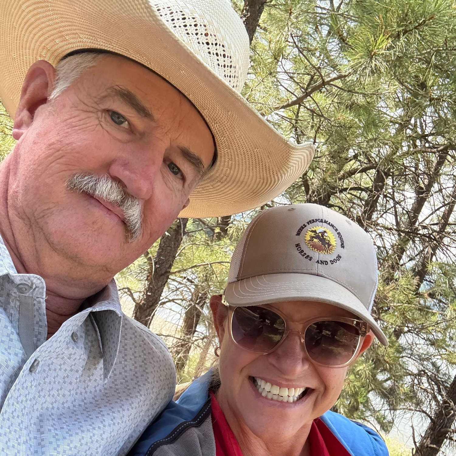 Kenny and I in the mountains of Colorado