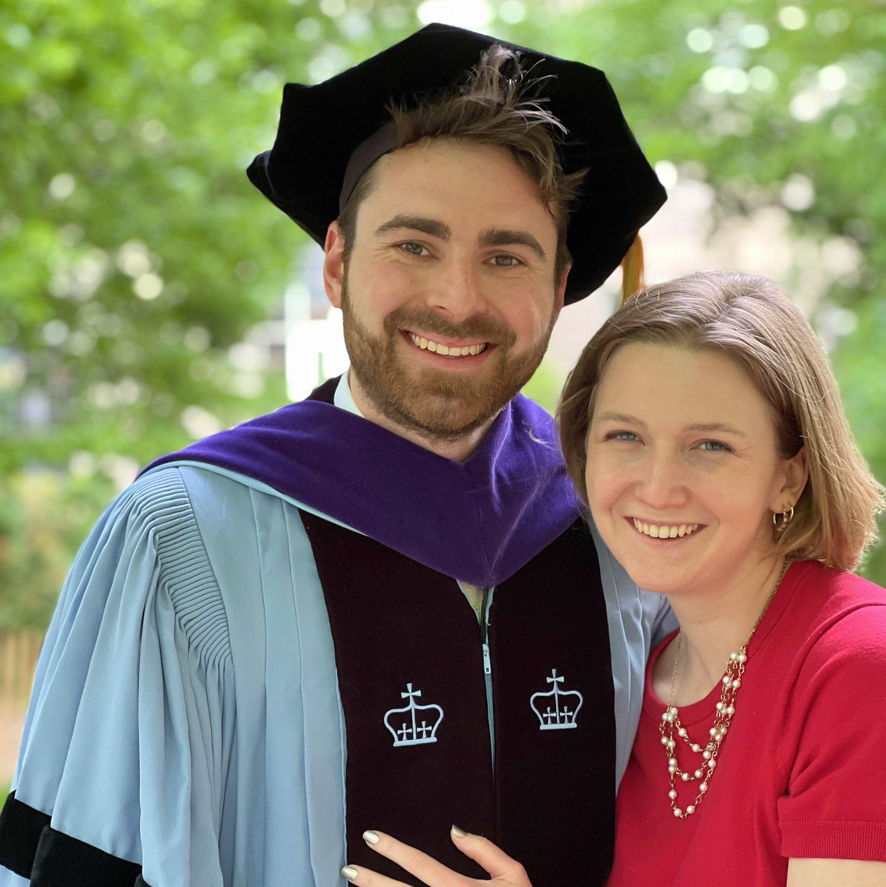 Nick's graduation from Columbia Law School, 5/16/2022