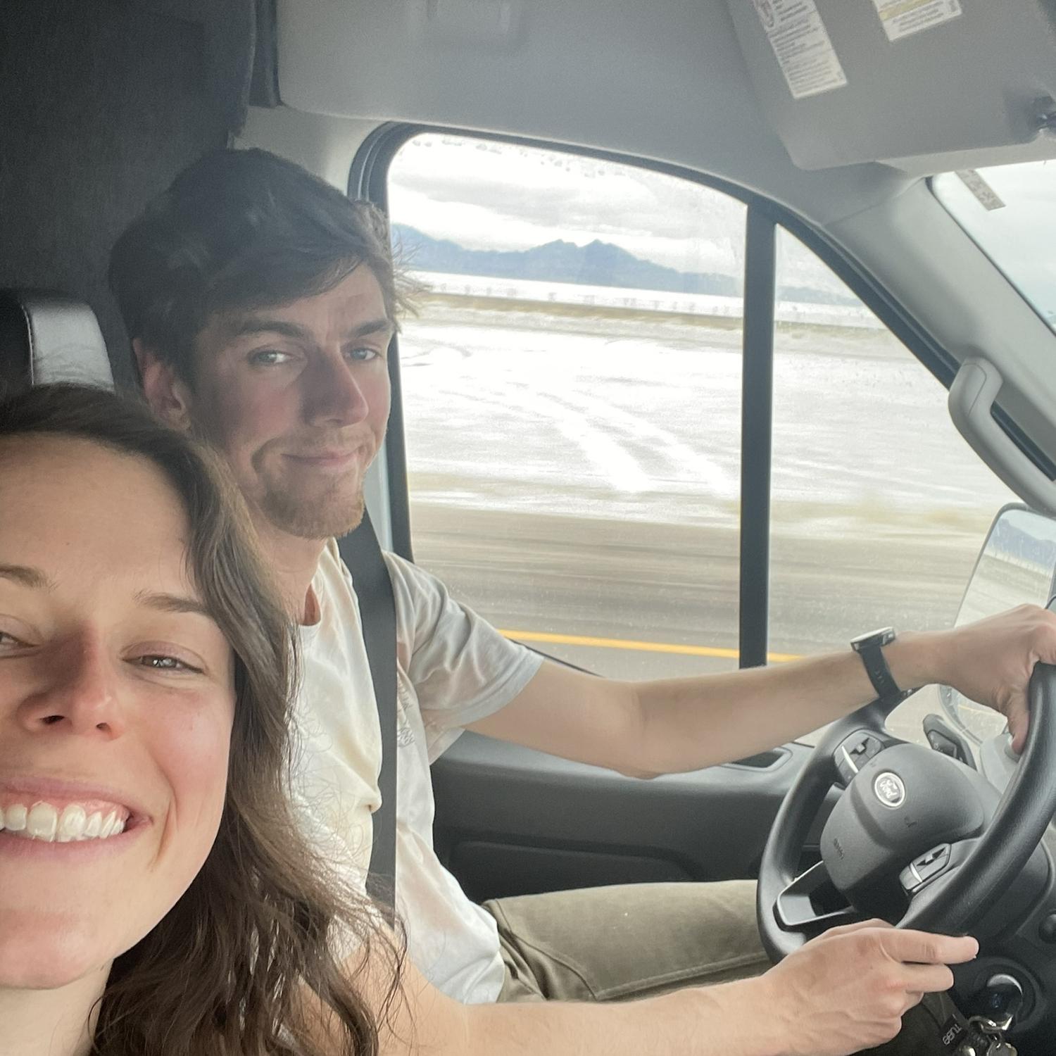 Road tripping in Utah.
