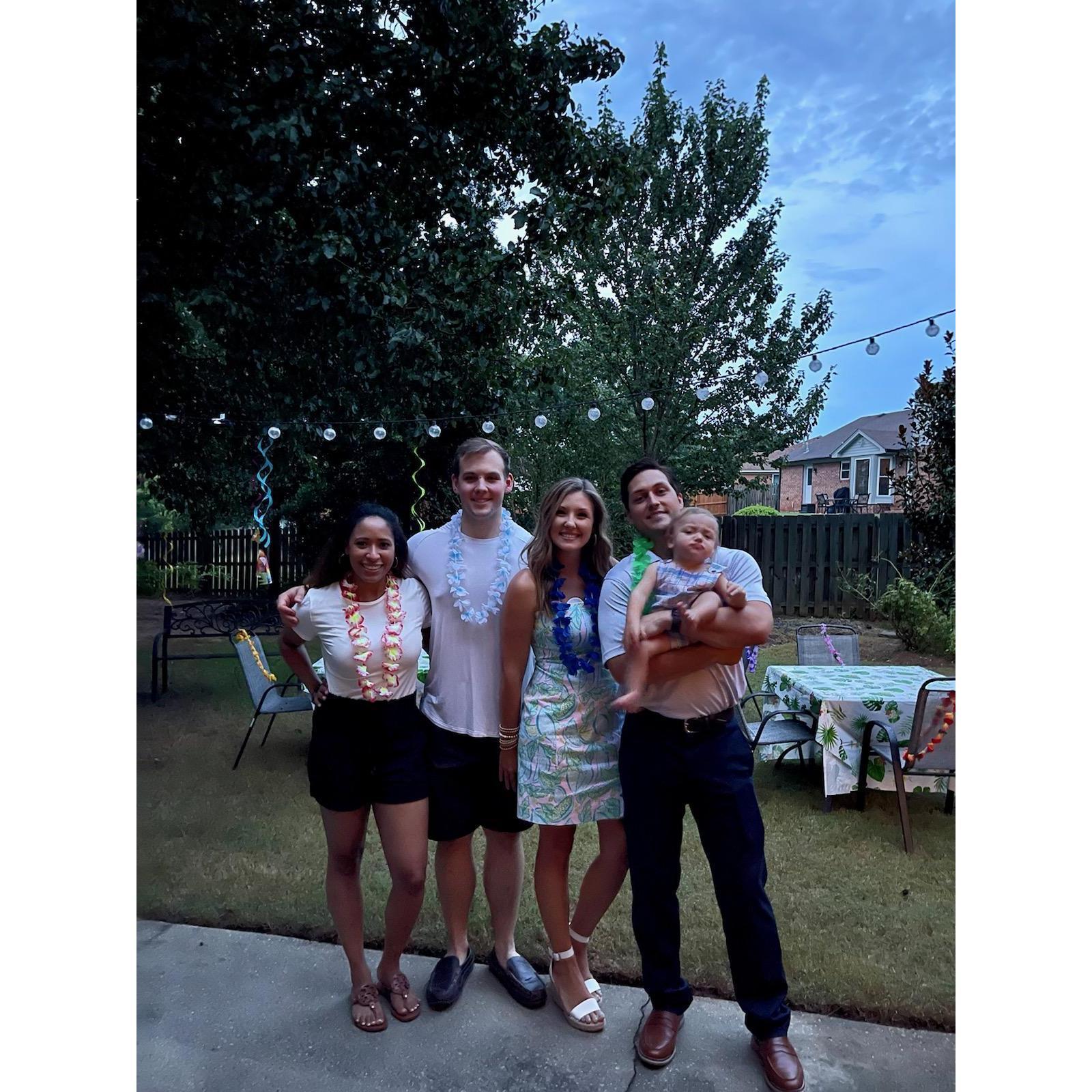 Meet Rowan. He stole the show and ran the rain away. In fact, he might just be the reason this pic is so cute! not his parents and not the bride & groom.
#babypower #B&Gshower
