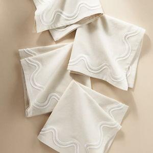 Madeline Embroidered Napkins, Set of 4