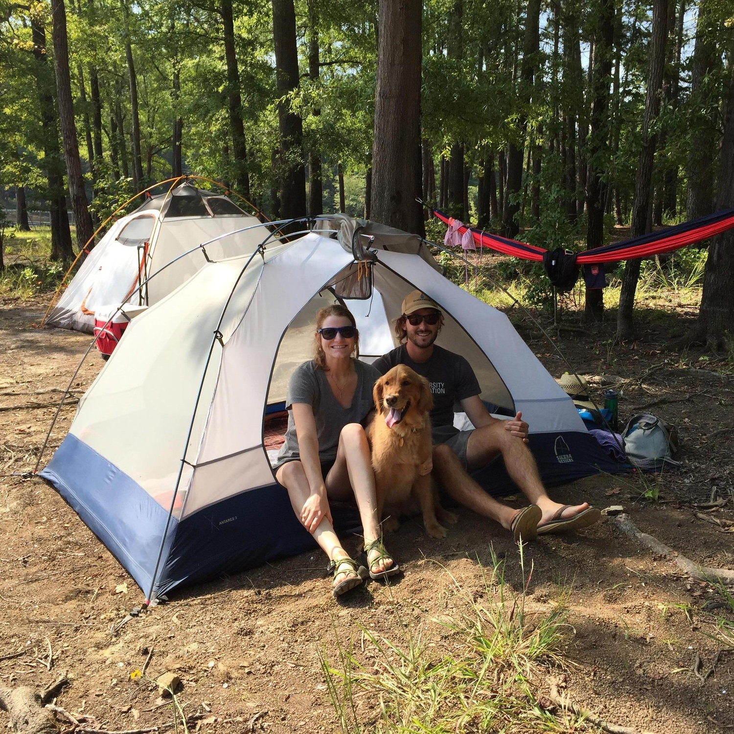 Casey goes camping!
August 2016