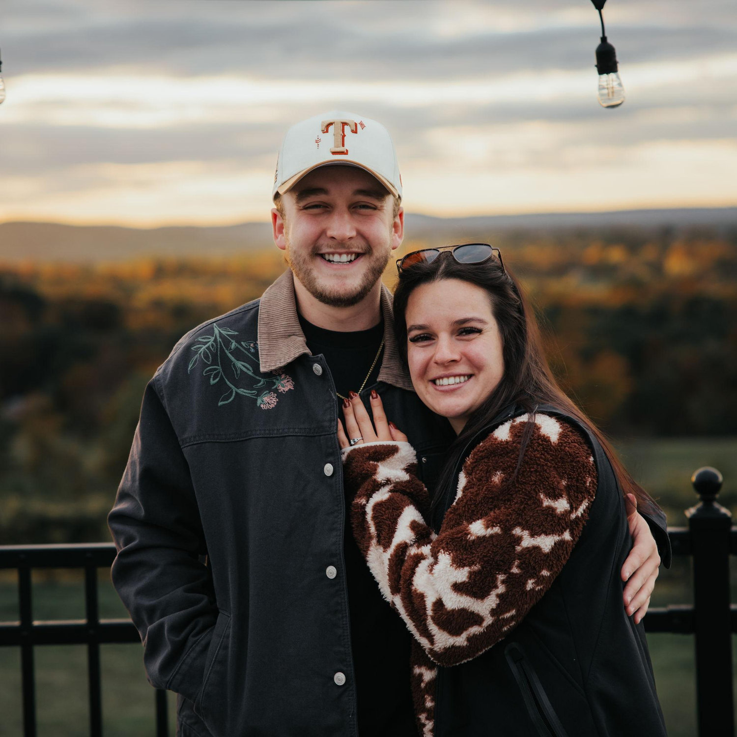 Couple favorite portrait taken by Eddie Gautier.