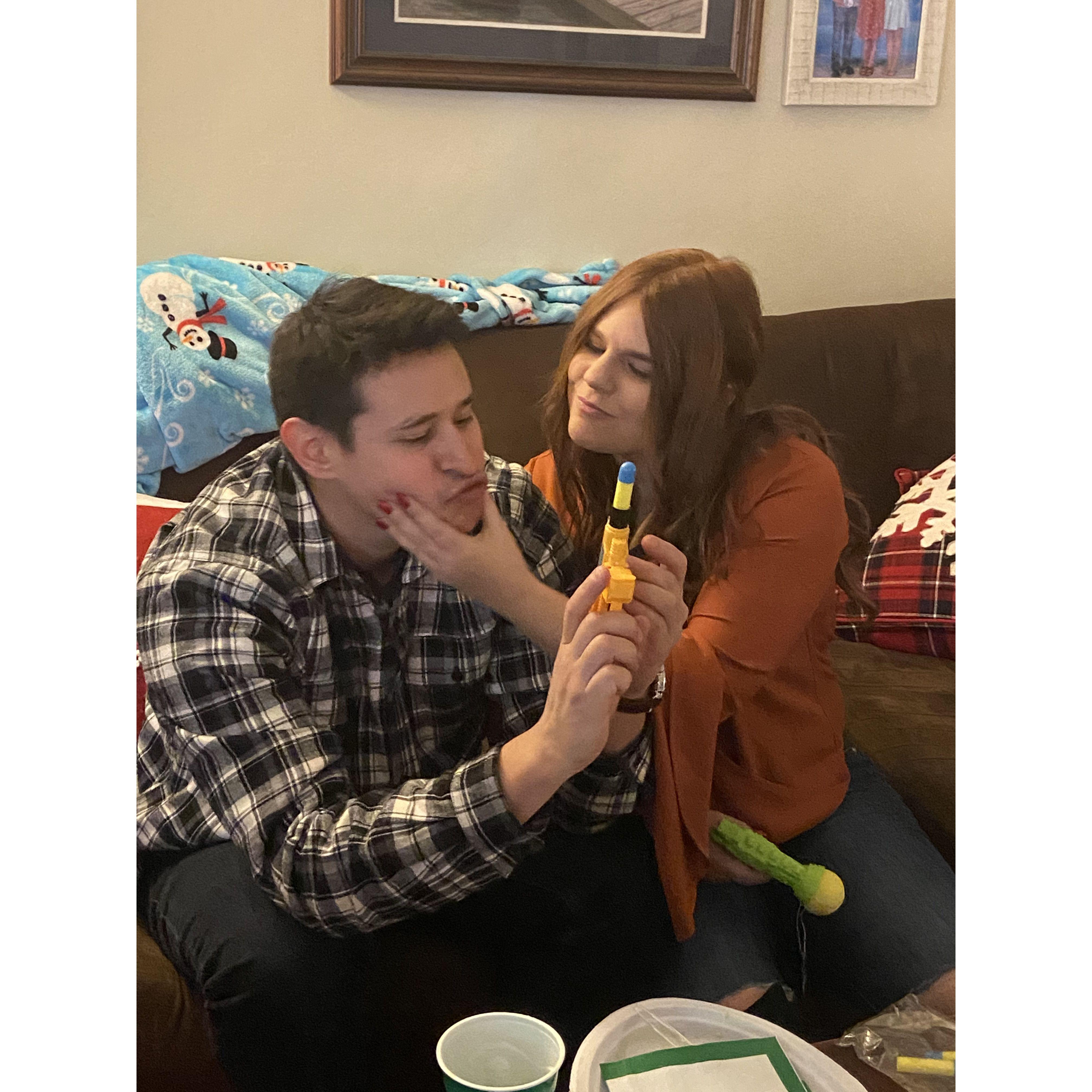 Goofy moments at Christmas time!