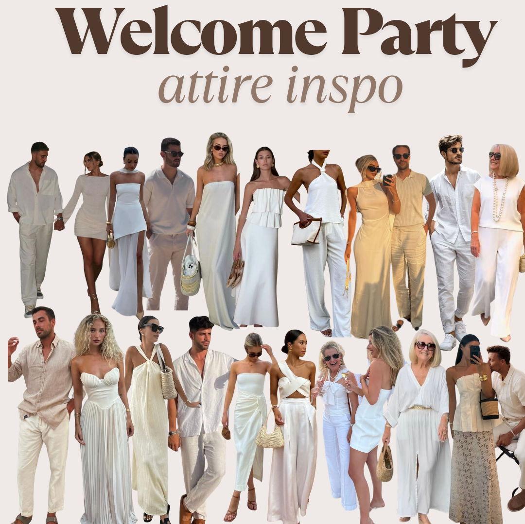 All White Welcome Party