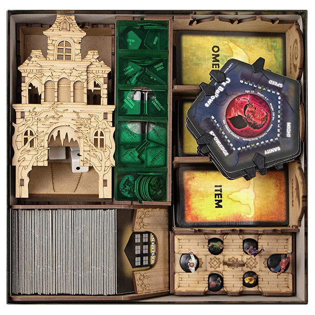 TowerRex Storage Organizer for Betrayal at House on The Hill Storage Organizer Token Box Card Insert