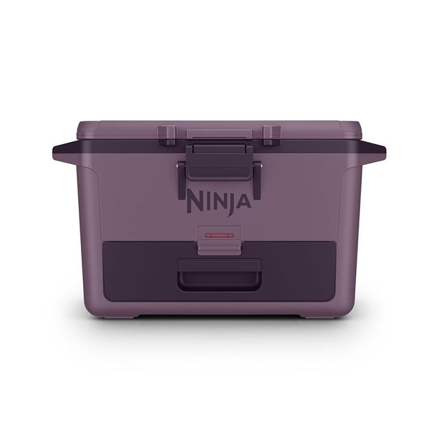 Ninja FrostVault 50qt Hard Cooler with Dry Zone | Integrated Fridge-Temp Dry Storage Drawer | Premium Heavy-Duty Insulated Cooler | Keeps Ice Cold for Days | Smokey Mauve | FB151PU2