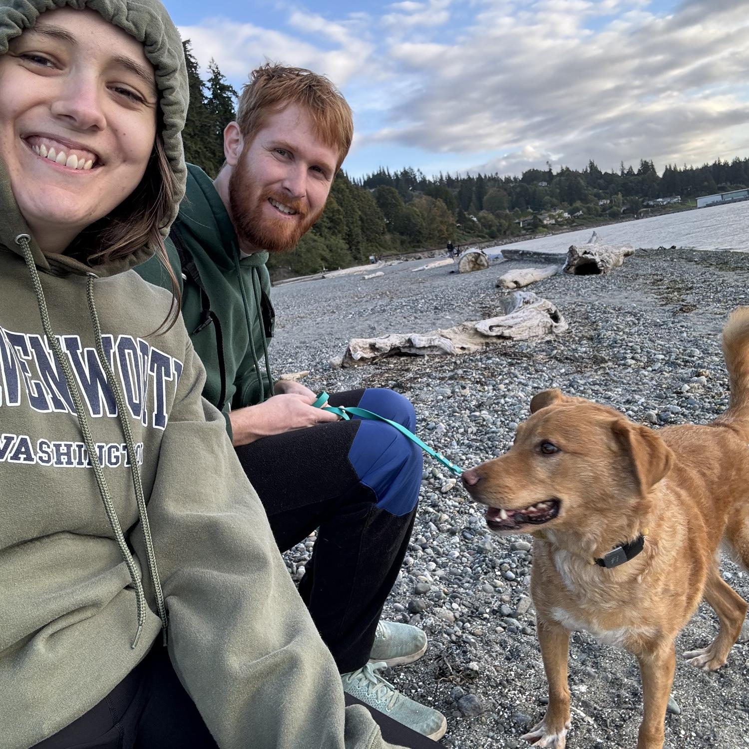 Honey buns at the beach!