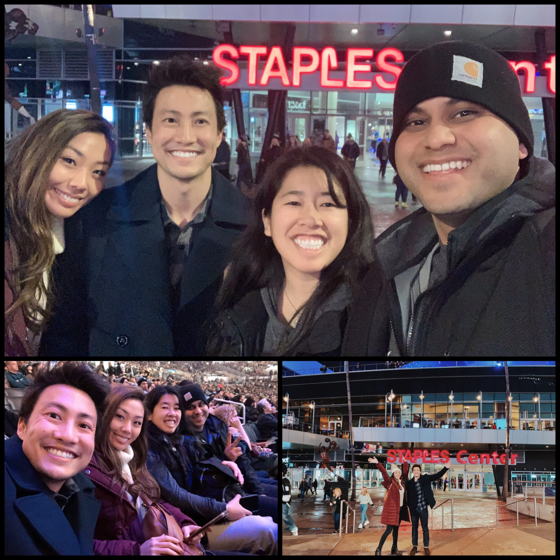 Hockey Game with Traci & Matin