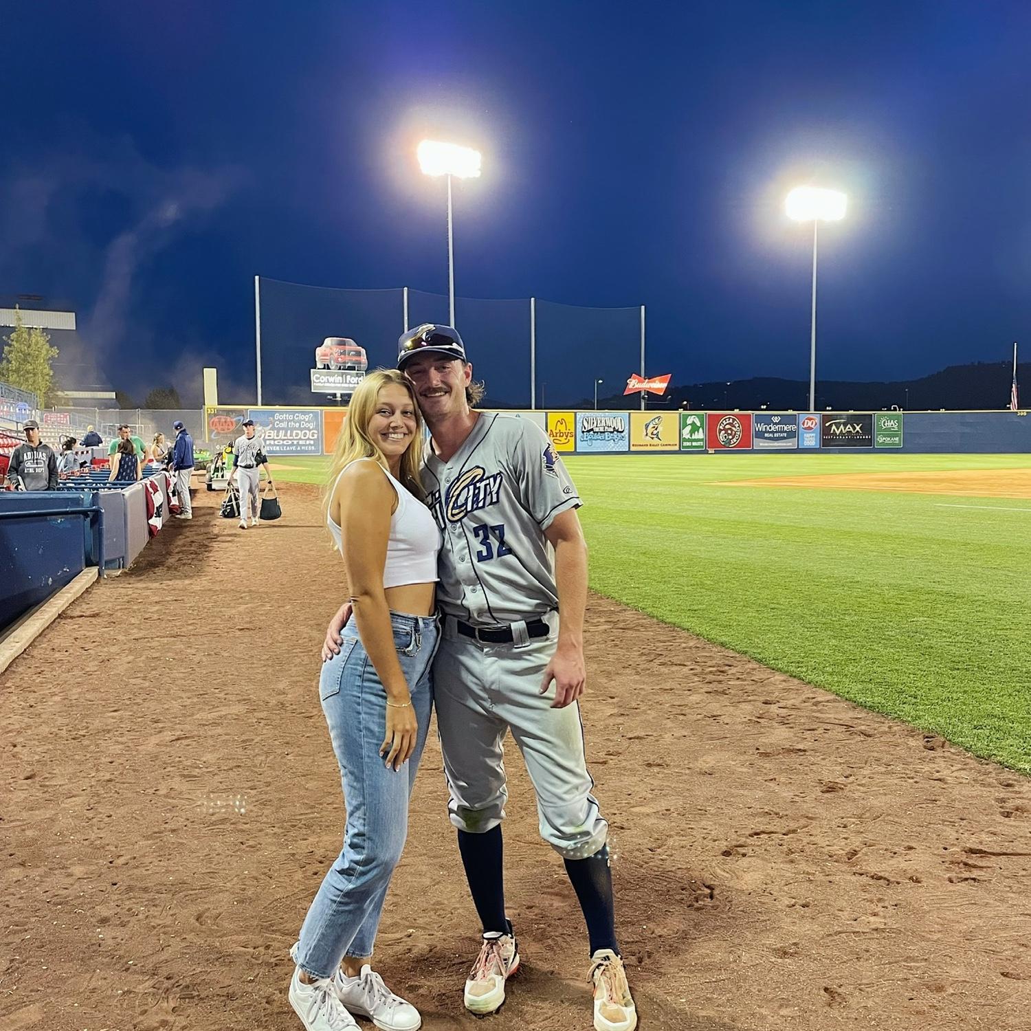 Post game in Spokane, Washington.