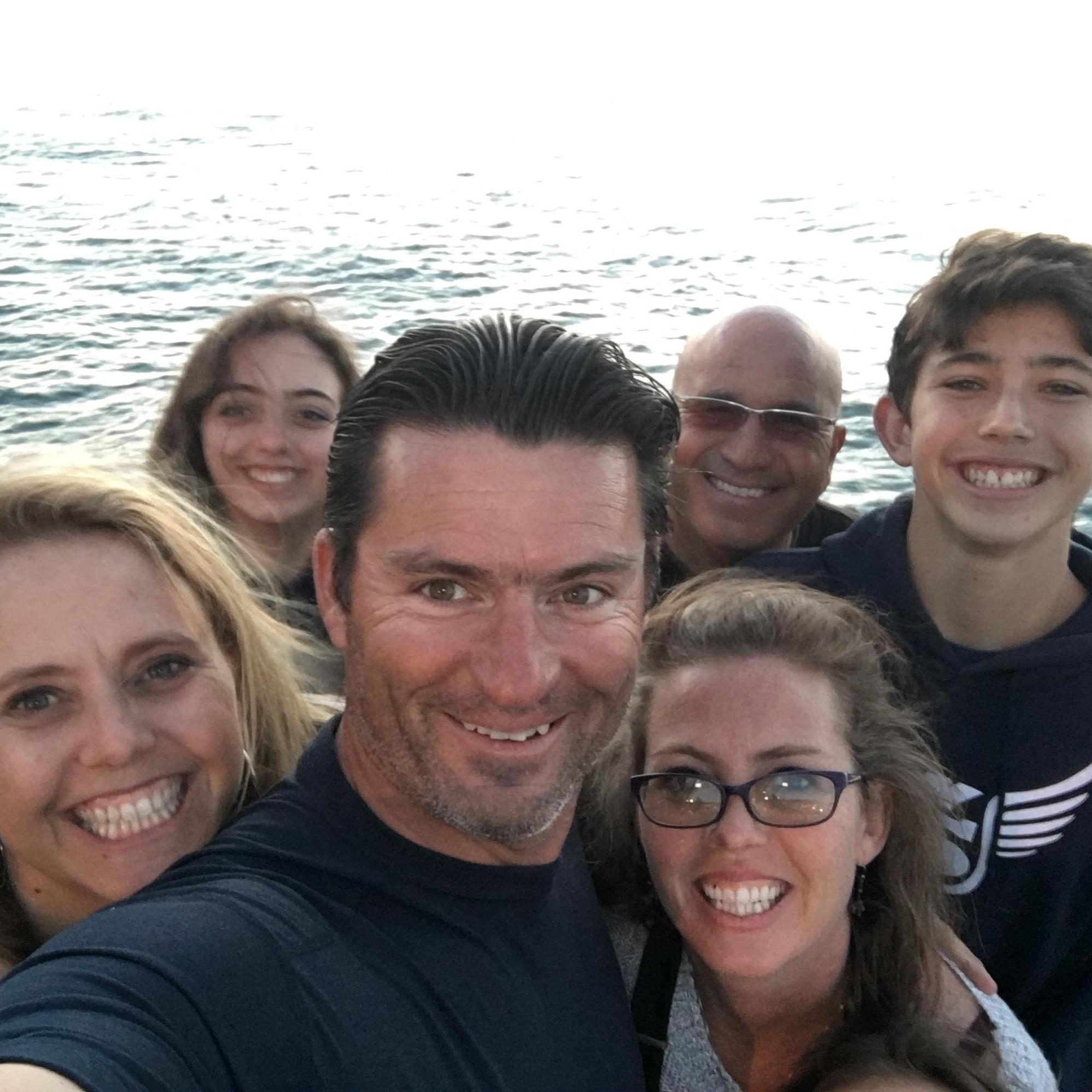 Hanging with the Cruz's again, this time at Pier 39 in San Francisco - June of 2017
