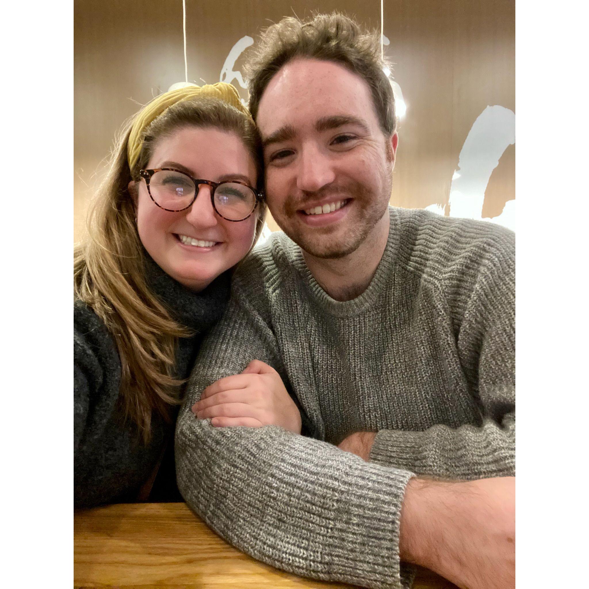 Nothing says love like ramen on a cold day.