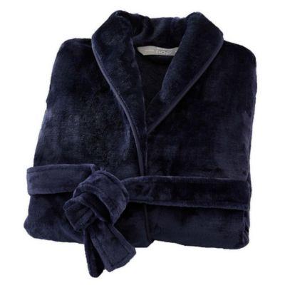 Brookstone® NAP Unisex Size Large/X-Large Robe in Navy
