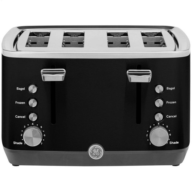 GE Appliances 4 Slice Toaster Black
