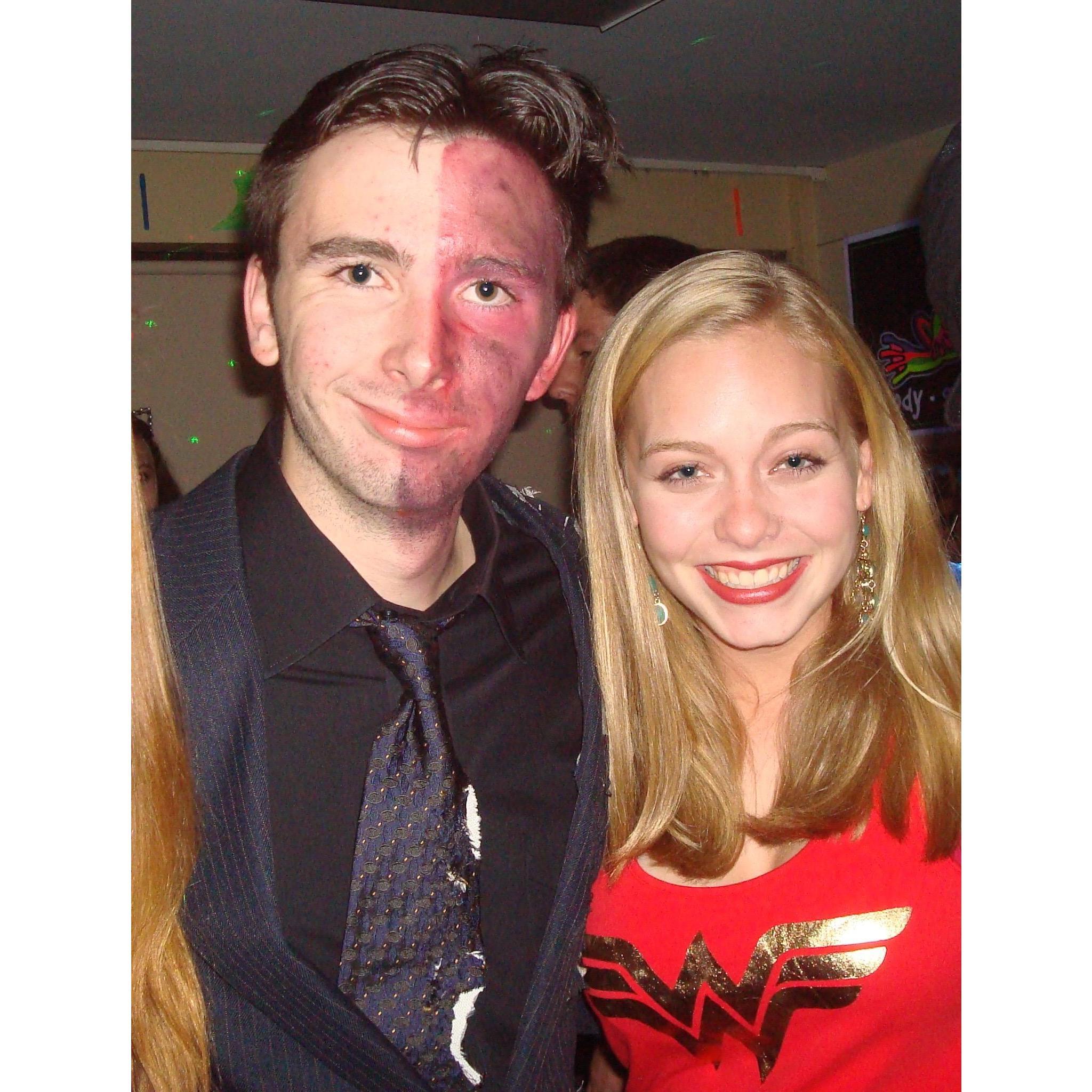 First Halloween pic in 2013 (before we were dating aaahhh)