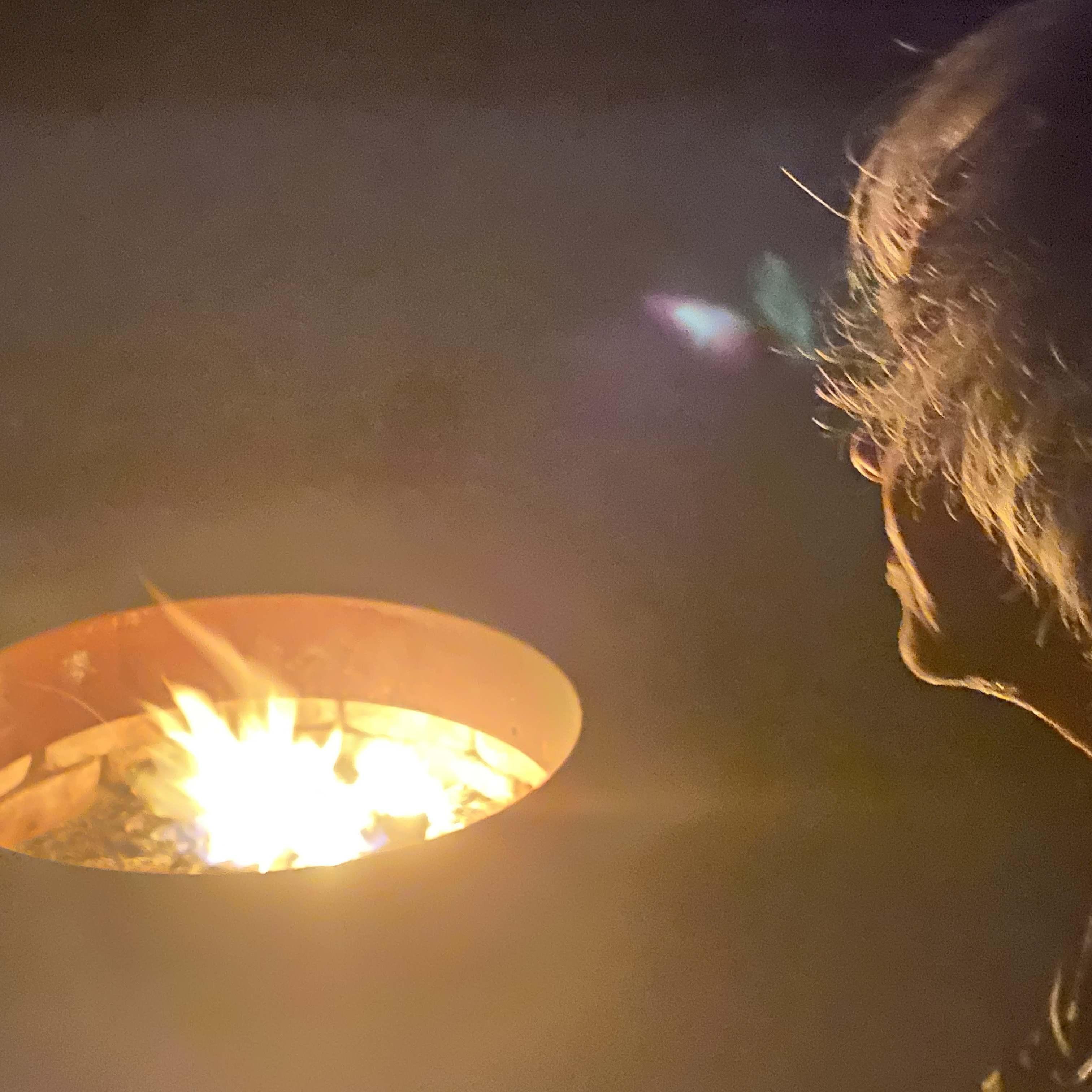 Our first campfire