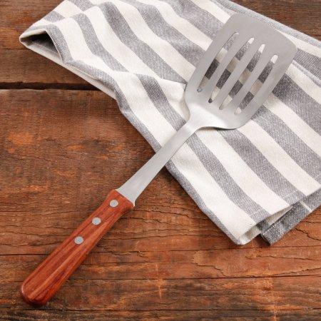 The Pioneer Woman Cowboy Rustic Rosewood Handle Slotted Turner