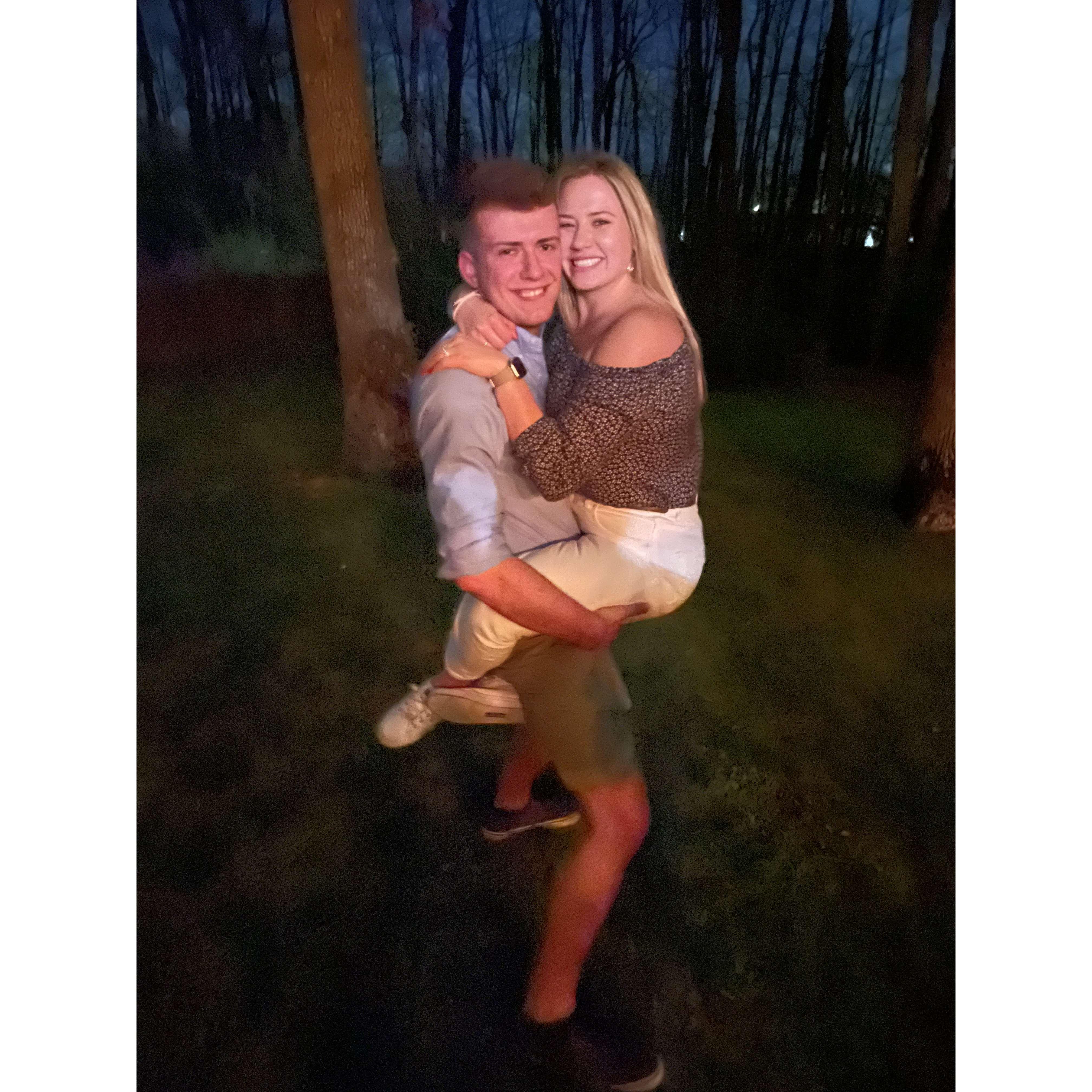 Overfilled with joy and love celebrating our engagement party.