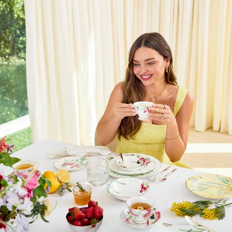 Royal Albert, Miranda Kerr Australiana Teacup & Saucer with