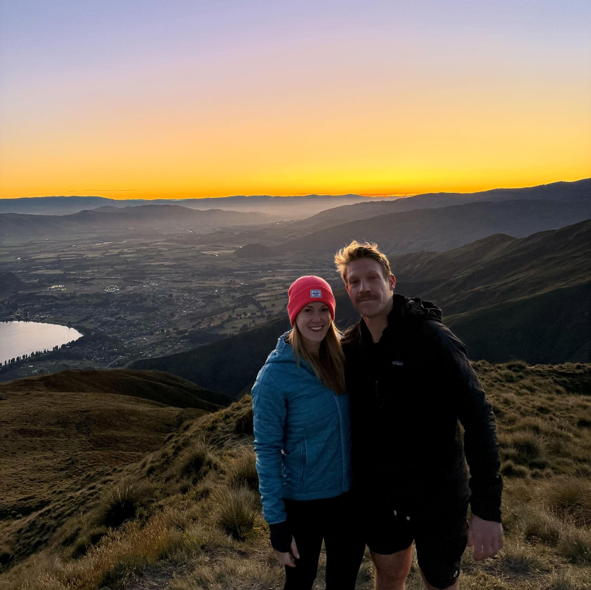 Top of Roys Peak in New Zealand!