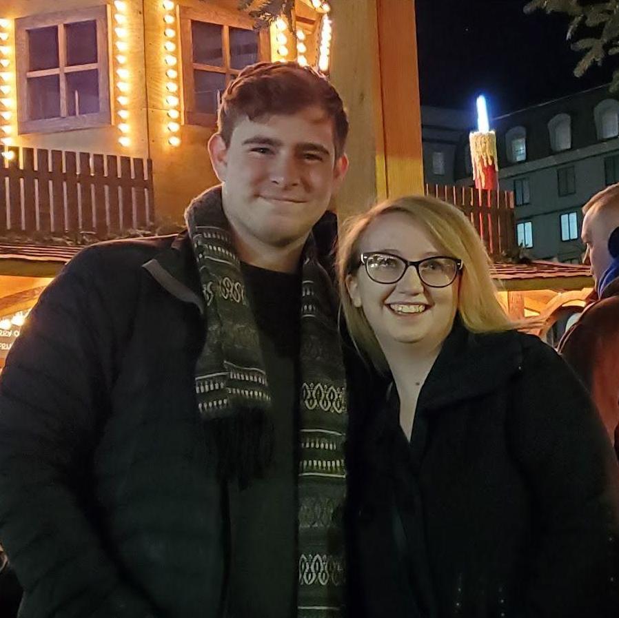 Our first Indy Christmas together!
