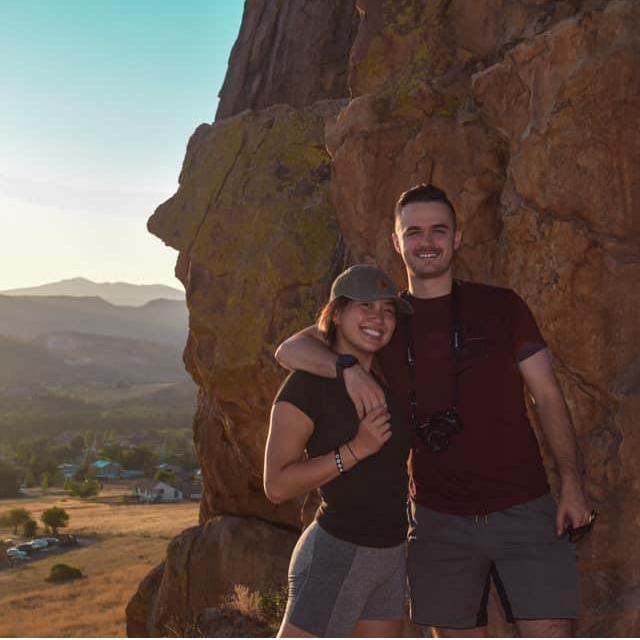 Doing what we love- hiking and photography