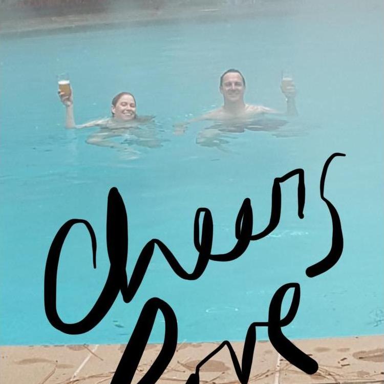 New Years pool beers at the Ahwahnee in Yosemite