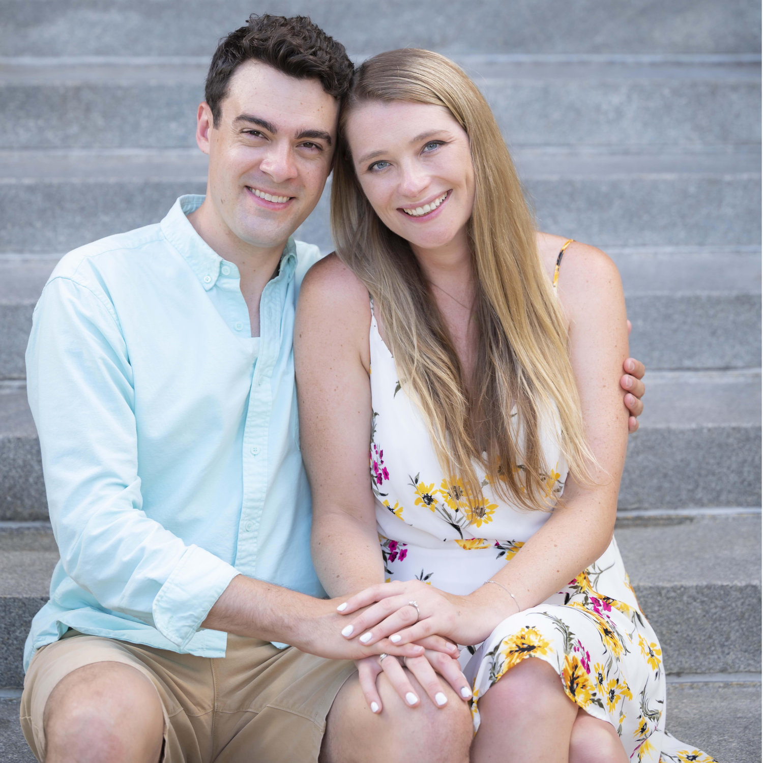 Engagement photo shoot by Becky Furry