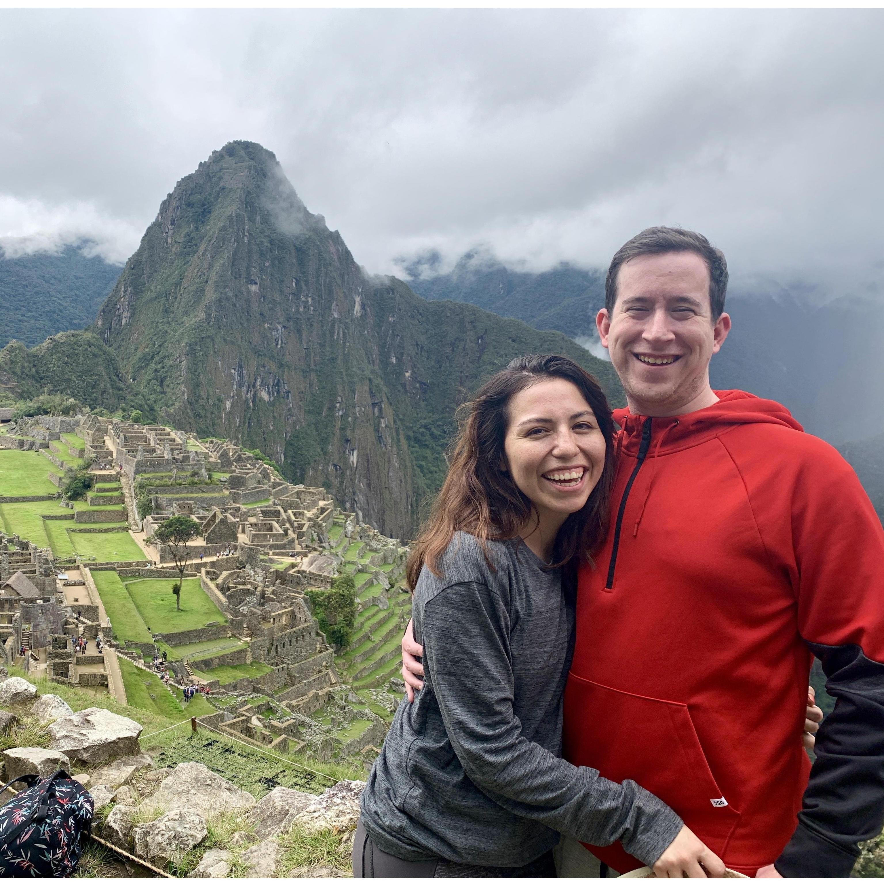 And we made it to Peru to meet Stephanie's family!