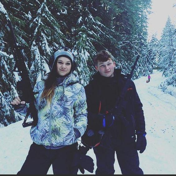 Snow trip for Zacks Birthday - some shooting included.